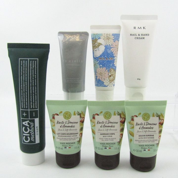 RMK ポール&ジョー イヴロシェ他 ハンドクリーム ボディスクラブなど 7点セット コスメ まとめて 大量 CO レディース