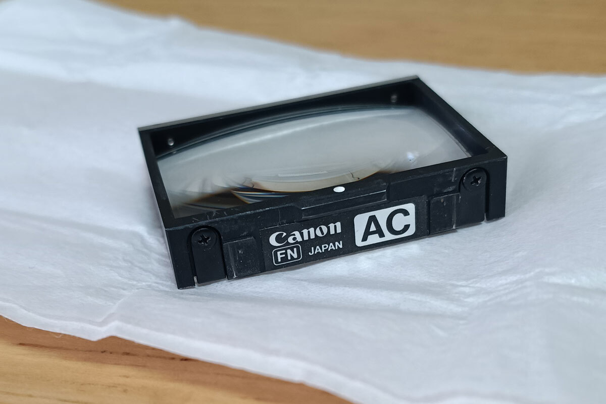 Canon new F-1 用　フォーカシングスクリーン　FN-AC