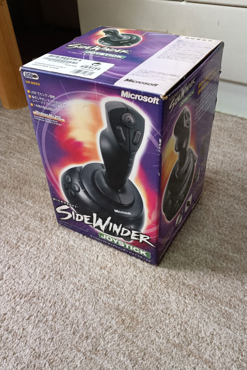 Microsoft Sidewinder レトロジョイスティック