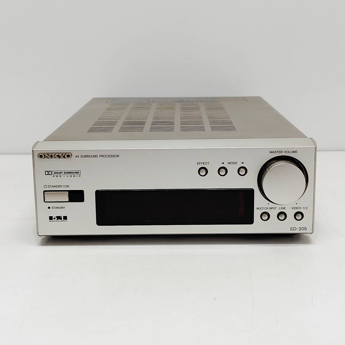 ●動作品 オンキョー ED-205 サラウンドプロセッサー ONKYO 日本製 SURROUND PROCESSOR M2492