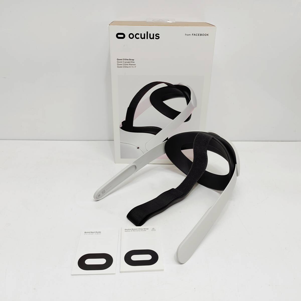 ●美品 オキュラス Quest 2 Elite Strap ストラップ Oculus 箱付きVRヘッドストラップ ハード 安定 M2494