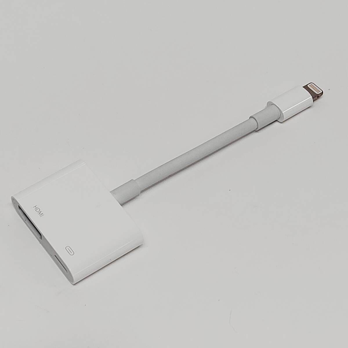 ●動作品 アップル A1438 Digital AVアダプタ Apple Lightning iPhone iPad iPod ライトニング アクセサリ ミラーリング N1163