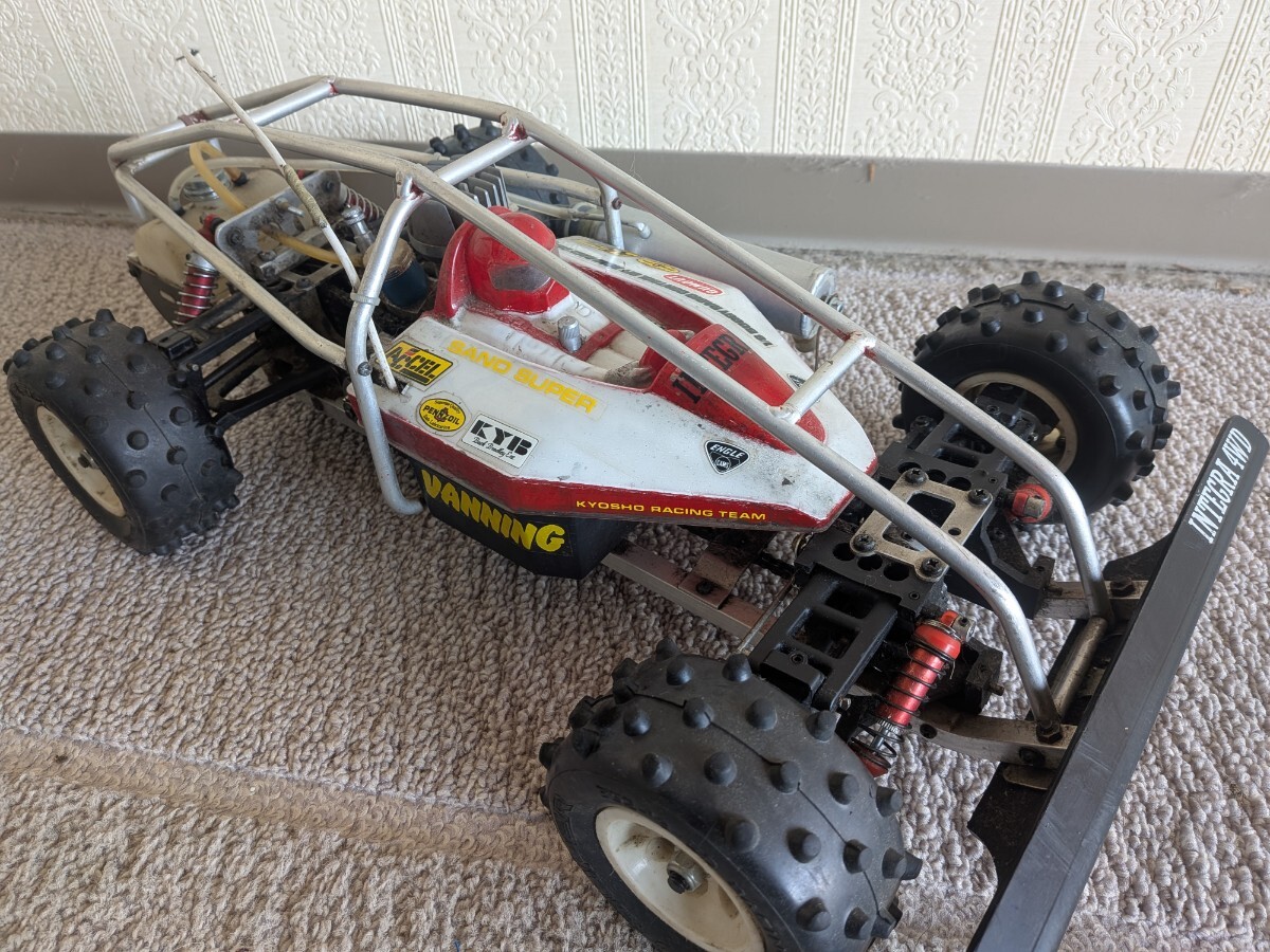 京商 ランドジャンプ 4WD インテグラバニング エンジン 4WD バギー 希少品　当時物②