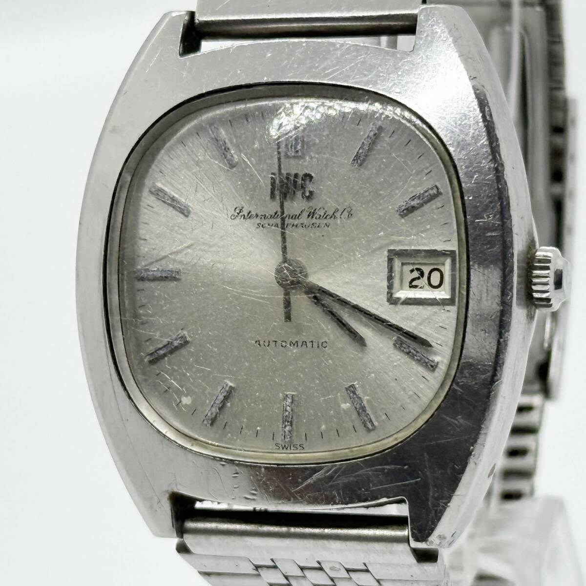 IWC インターナショナルウォッチカンパニー シャフハウゼン 2135453 シルバー AT メンズ 腕時計 ※不動