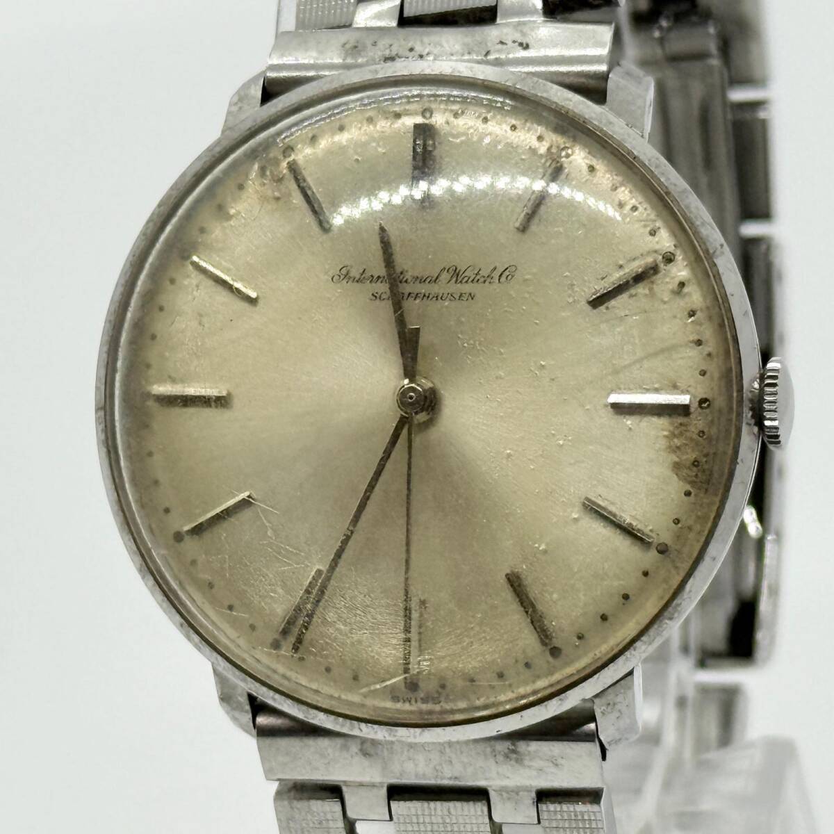 IWC SCHAFFHAUSEN アイダブリューシー シャフハウゼン シルバー 手巻き ユニセックス 腕時計