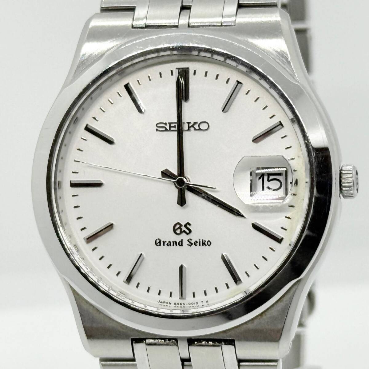 SEIKO セイコー GRAND SEIKO グランドセイコー 8N65-9010 シルバー QZ メンズ 腕時計