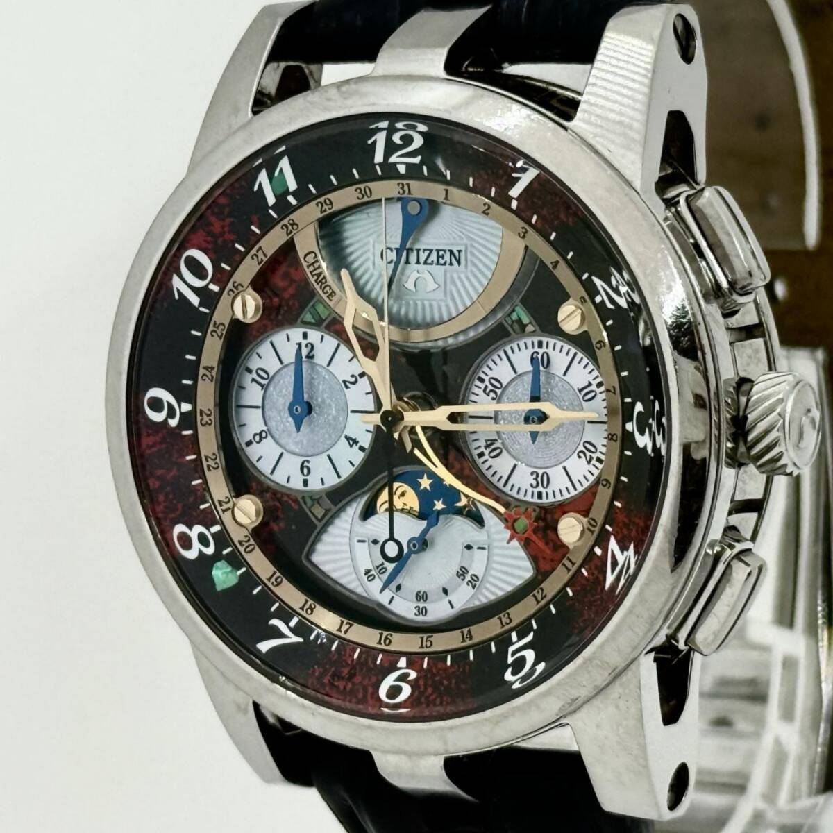 CITIZEN シチズン カンパノラ 茜宙(あかねそら) 300本限定 9800-T011748 CTY57-1161 ブラック QZ メンズ 腕時計