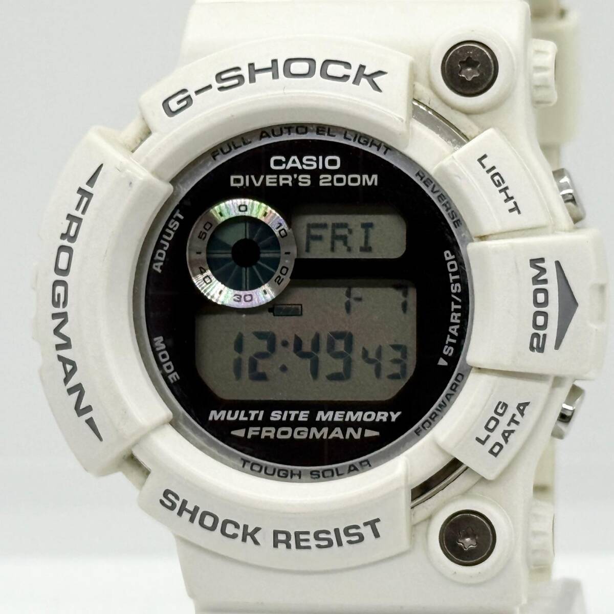 CASIO カシオ G-SHOCK ジーショック フロッグマン デジタル文字盤 GW-206K ソーラー メンズ 腕時計