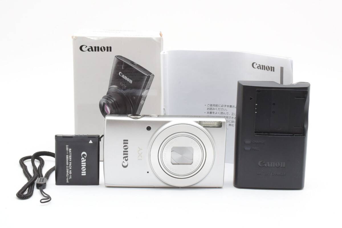 Canon キャノン IXY 210 シルバー 元箱 /2833 動作OK 返金保証
