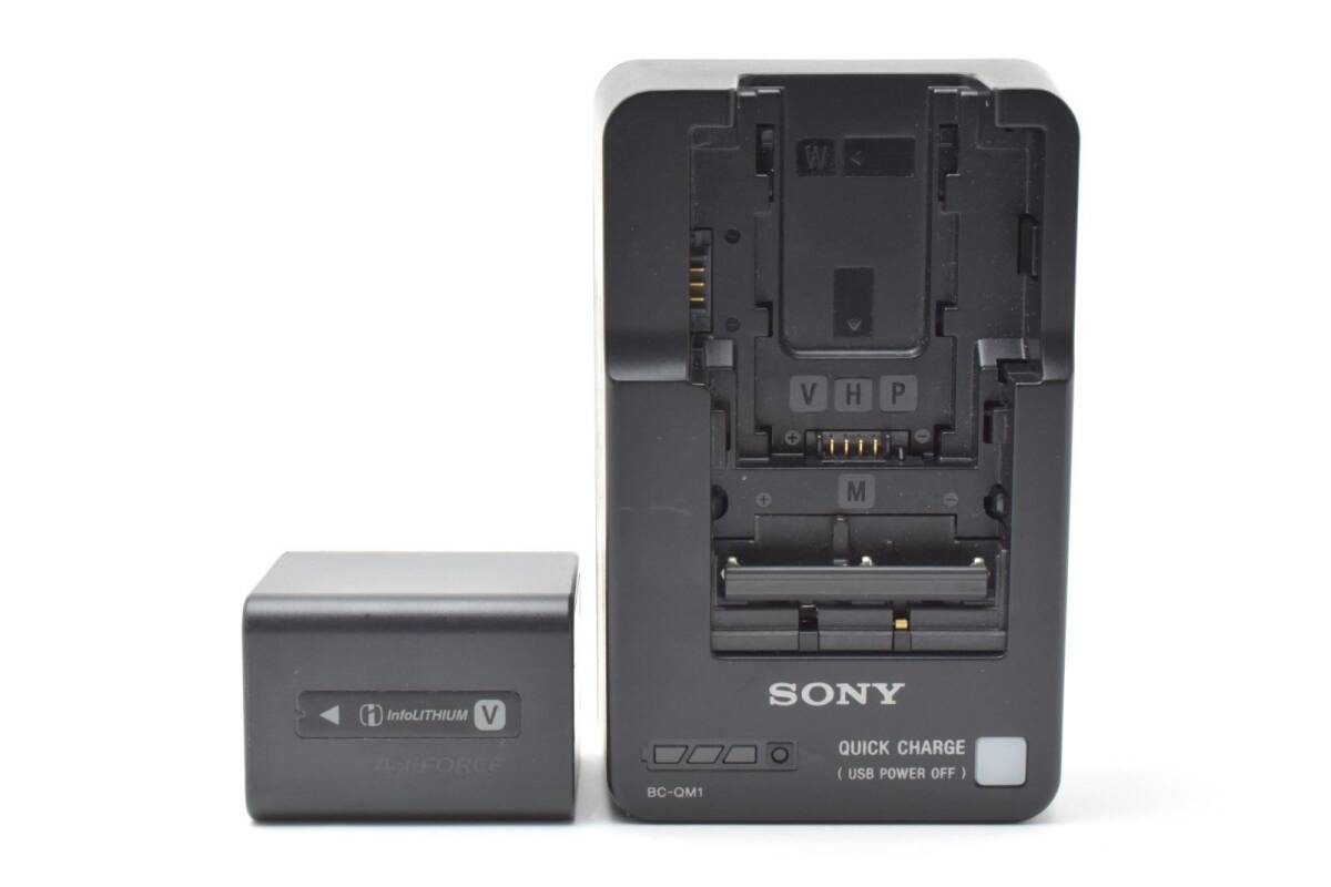 SONY BC-QM1 急速充電器 SONY NP-FV70A /2869純正バッテリー