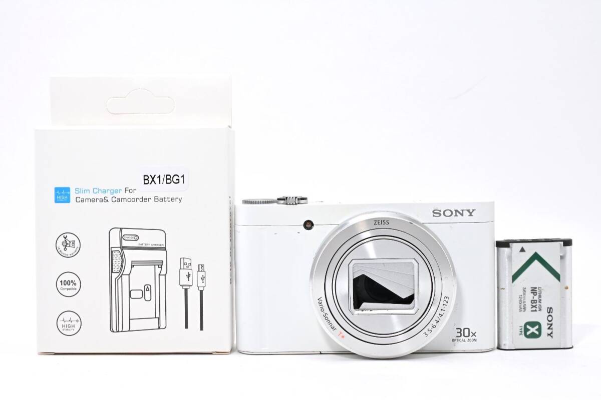 SONY ソニー Cyber-shot DSC-WX500 ホワイト /2915 動作OK 返金保証