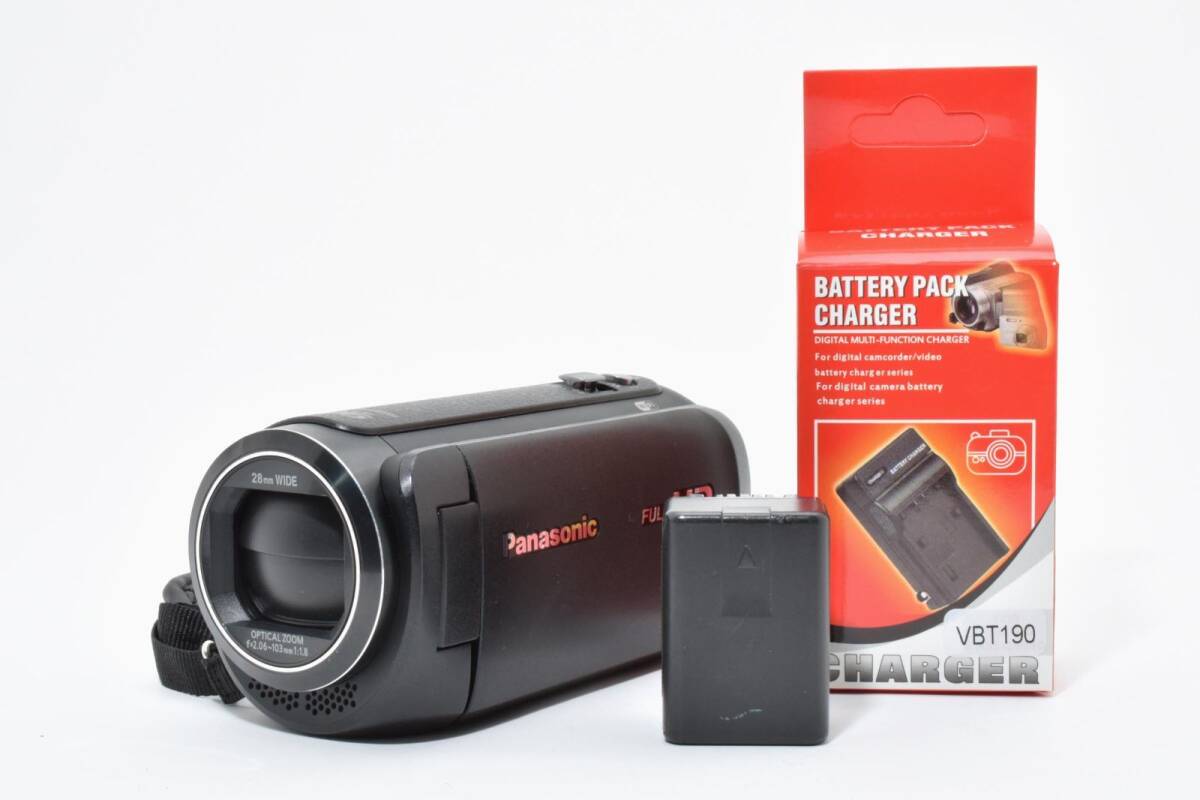 Panasonic パナソニック HC-V495M ブラック /2920動作OK 返金保証