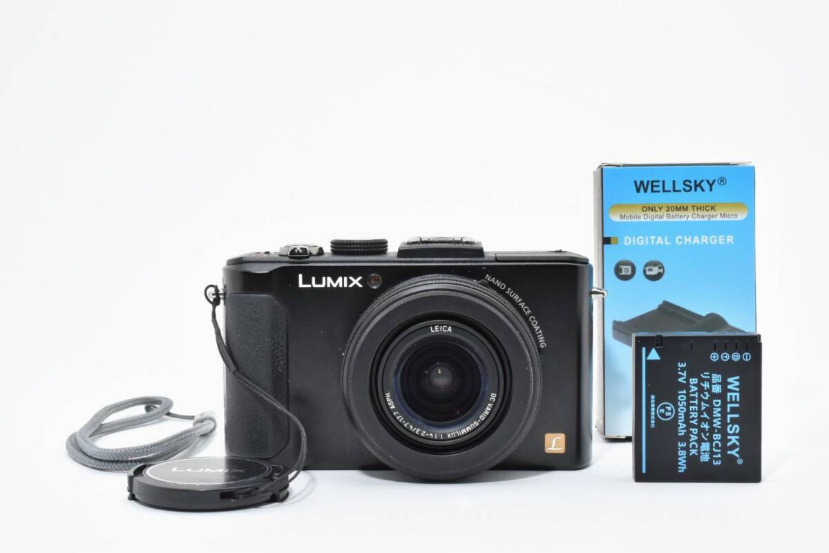 Panasonic パナソニック LUMIX DMC-LX7 ブラック /2930 動作OK 返金保証
