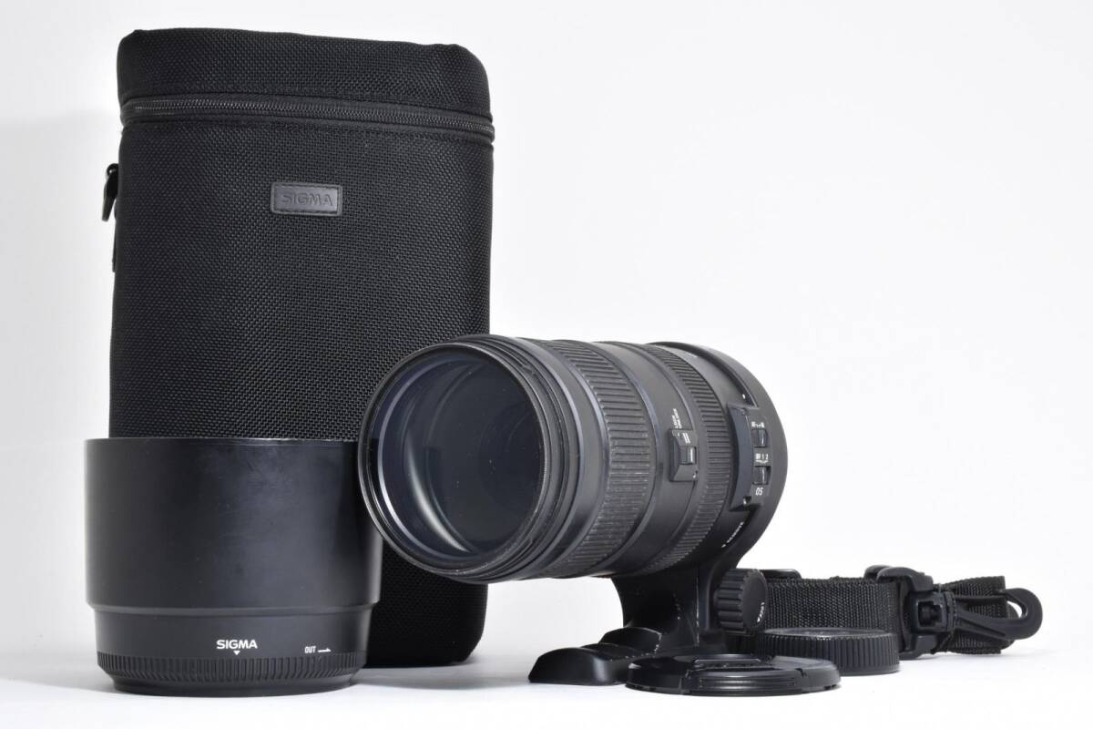 SIGMA AF 120-400mm 4.5-5.6 5-6 APO DG HSM ニコン /2937動作OK 返金保証 ケース　保護フィルター