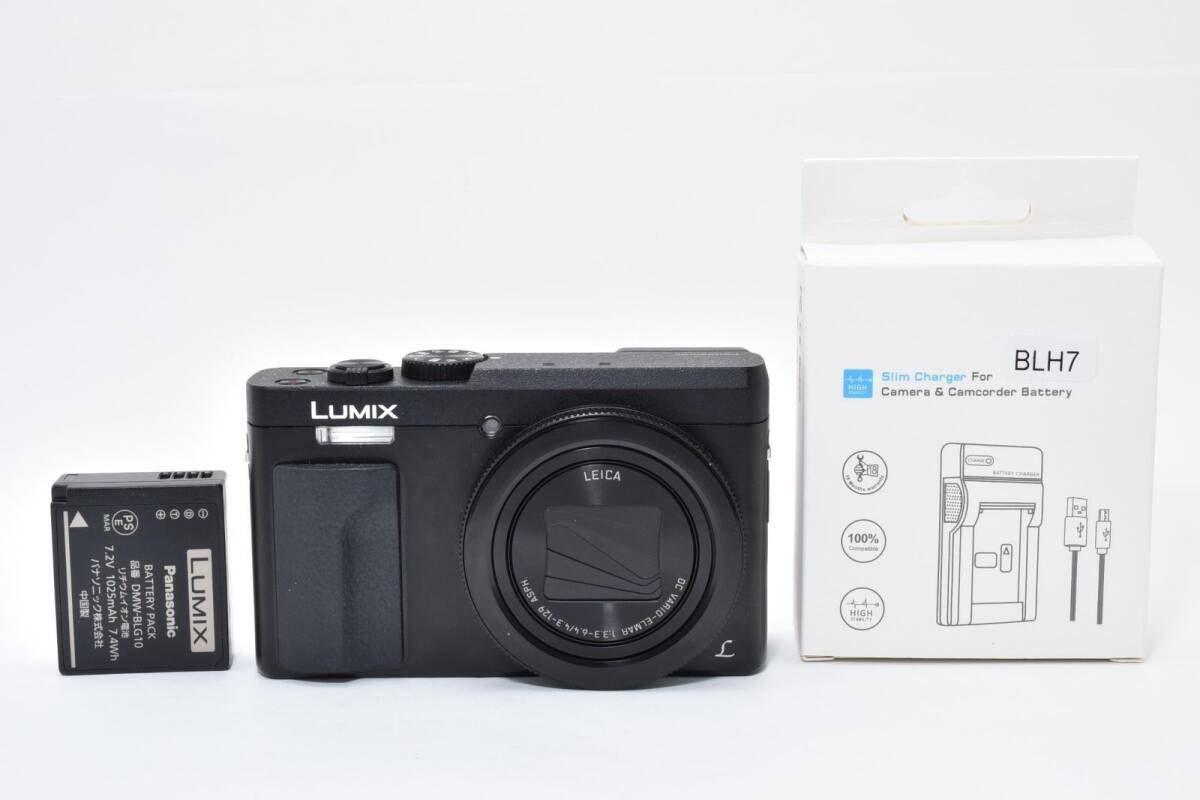 Panasonic パナソニック LUMIX DMC-TZ90 ブラック /2958動作OK 返金保証