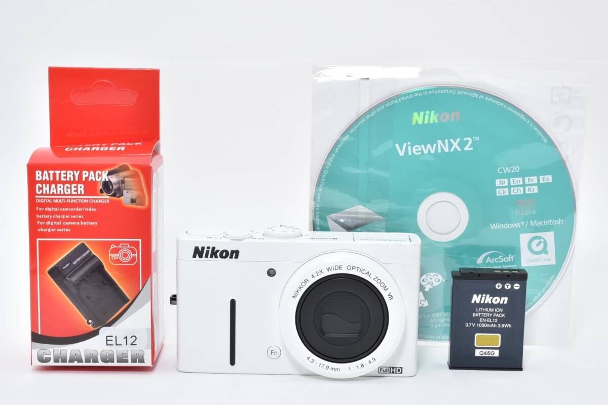 Nikon ニコン COOLPIX P310 ホワイト /2959動作OK 返金保証