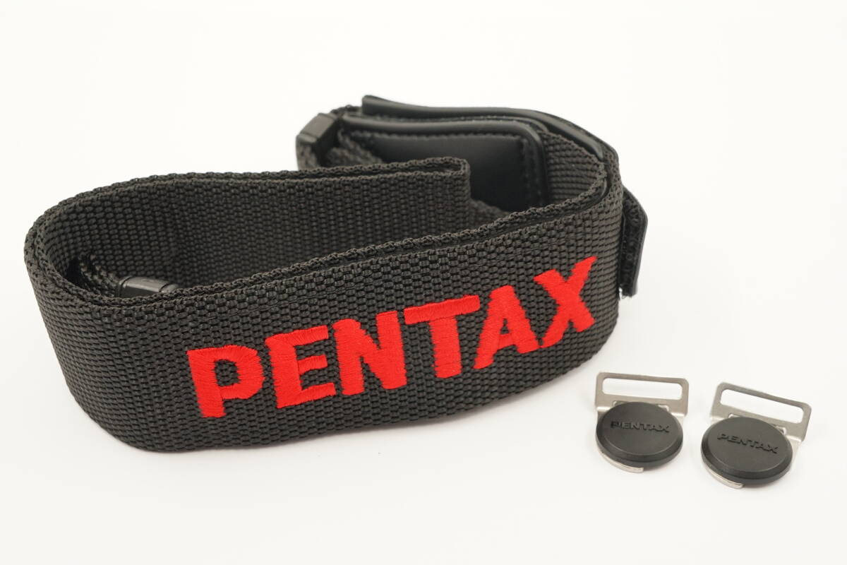 p-2●売り切り●送料無料●美品●PENTAXペンタックス●67II 67 6x7 645NII 645N 645 ボディ用 ネック ストラップ●取り付け 金具(後期)付●