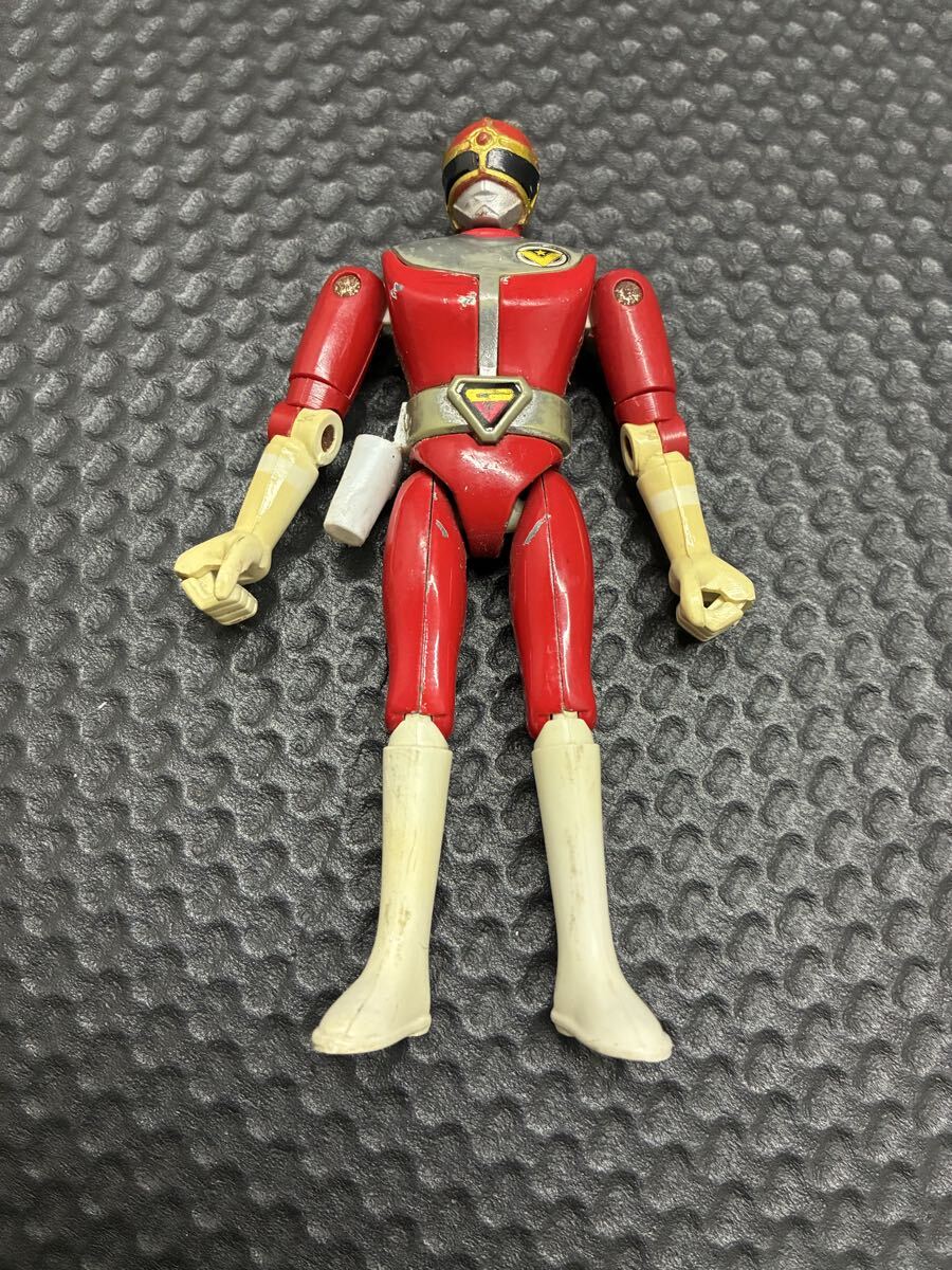 当時物 ポピー 超合金 大戦隊ゴーグルファイブ レッド 1982 GB-71 日本製 スーパー戦隊 フィギュア　ビンテージ