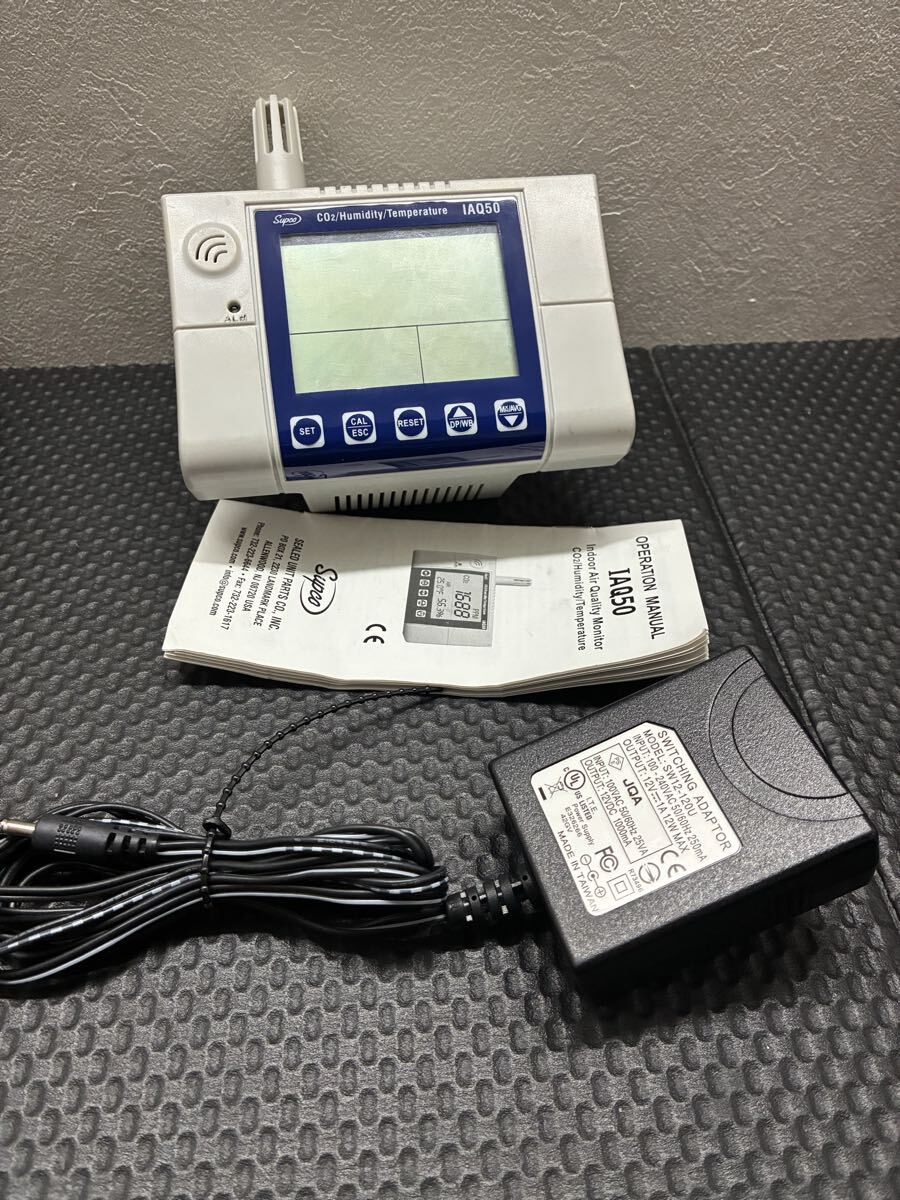 ★動作品★MK［IAQ-50］ 二酸化炭素ガス濃度計 IAQ50