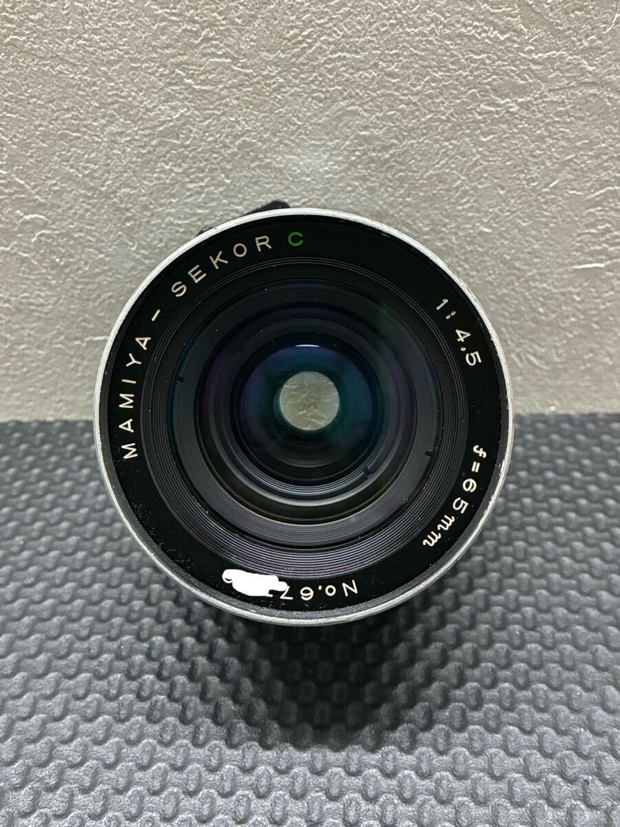 ★現状品★Mamiya マミヤ MAMIYA-SEKOR C 1:4.5 f=65mm 中判 カメラ レンズ