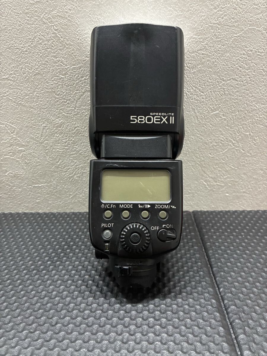 ★動作未確認★Canon SPEEDLITE スピードライト 580EX Ⅱ ガイドナンバー最大58 ストロボ 撮影照明