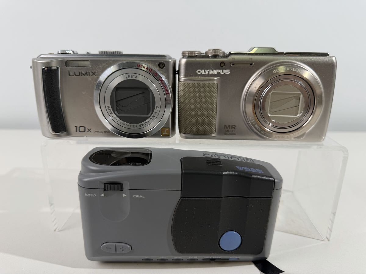 【3/7R】 Panasonic OLYMPUS TZ5 SH-25MR SEGA デジタルカメラ デジカメ カメラ ジャンク