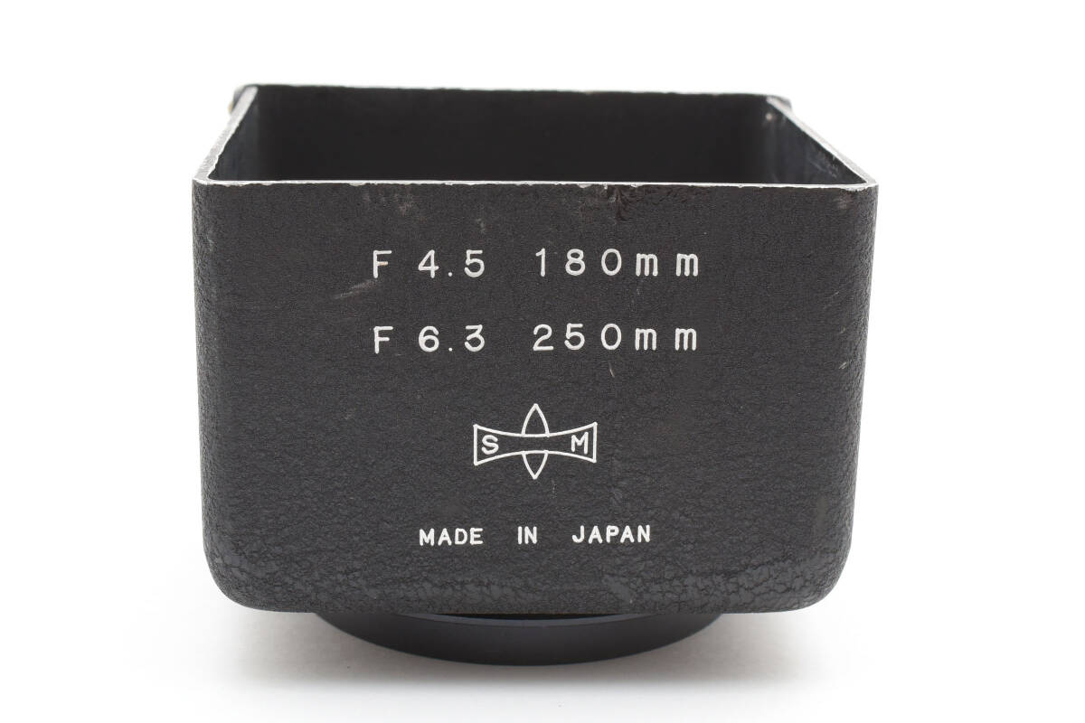 ★良品★マミヤ MAMIYA 180mm F4.5 250mm F6.3 マミヤ レンズフード Y0300#YY2603