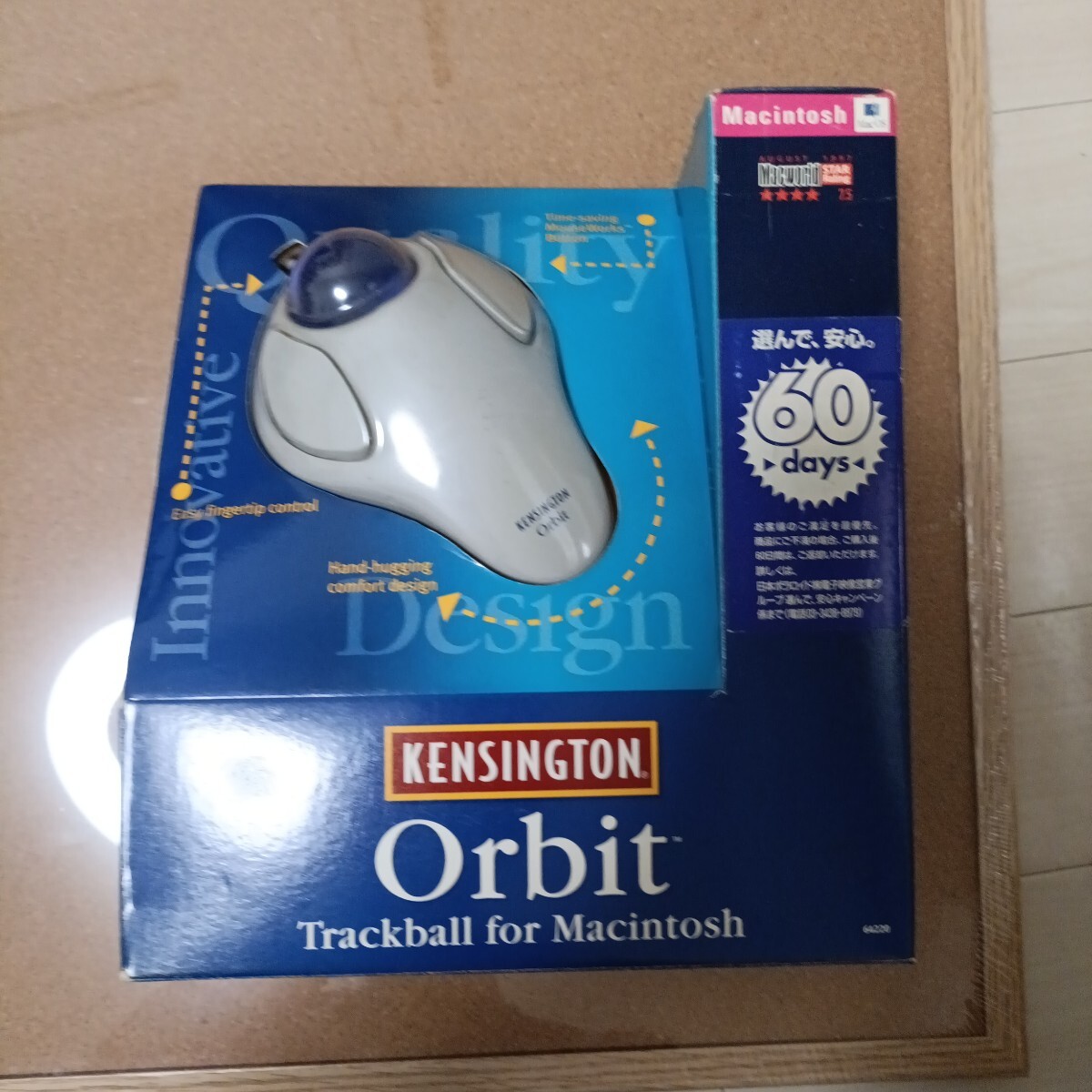 Kensington Orbit Trackball for Macintosh ケンジントン トラックボール 有線マウス