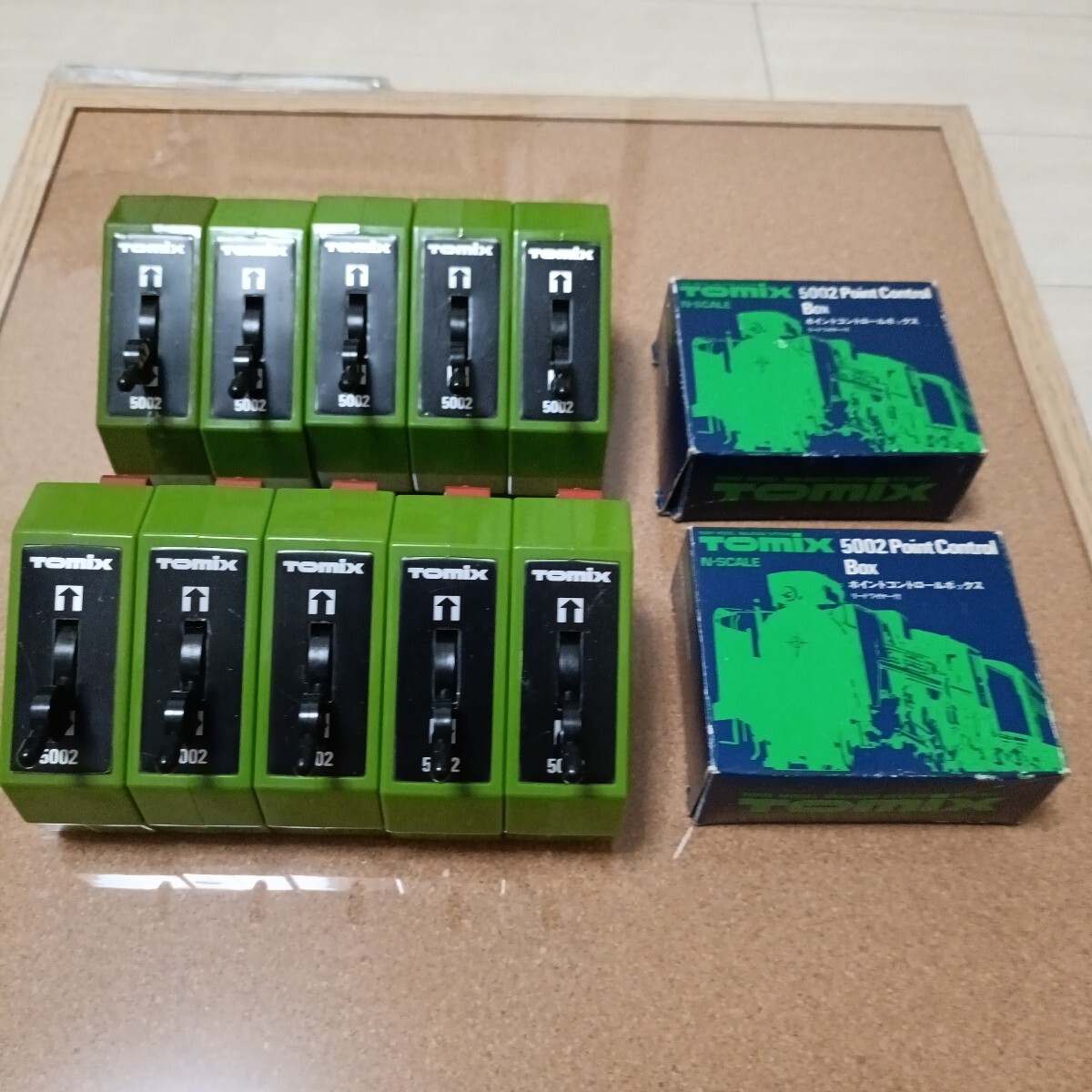 TOMIX 5002 ポイントコントロールボックス N-SCALE 12個セット