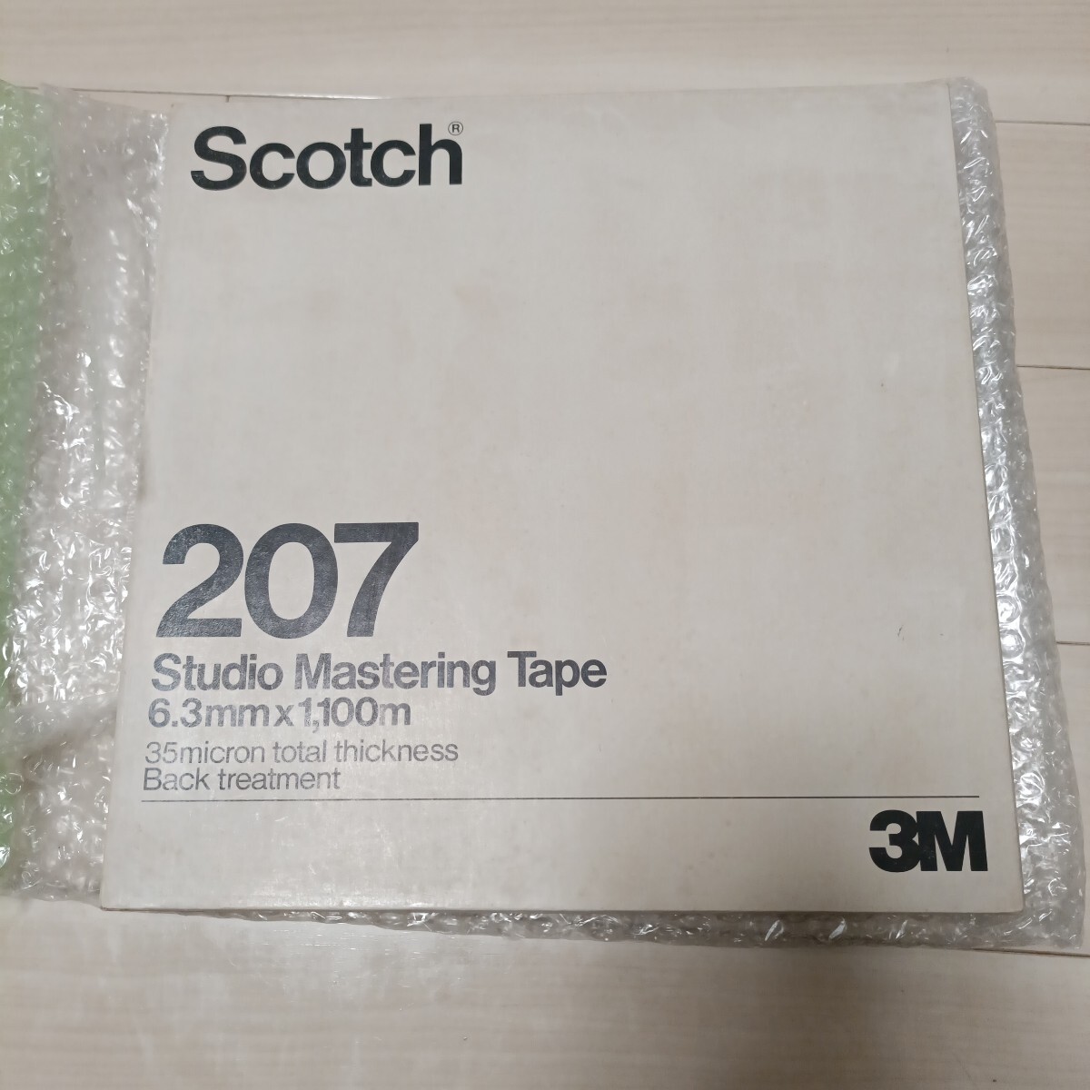 Scotch 207 スタジオ マスタリングテープ 6.3mm x 1,100m 3M 