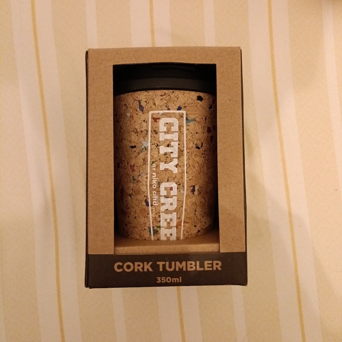 niko and... ニコアンド CITY CREEK コルクタンブラー 350ml Snow Man向井