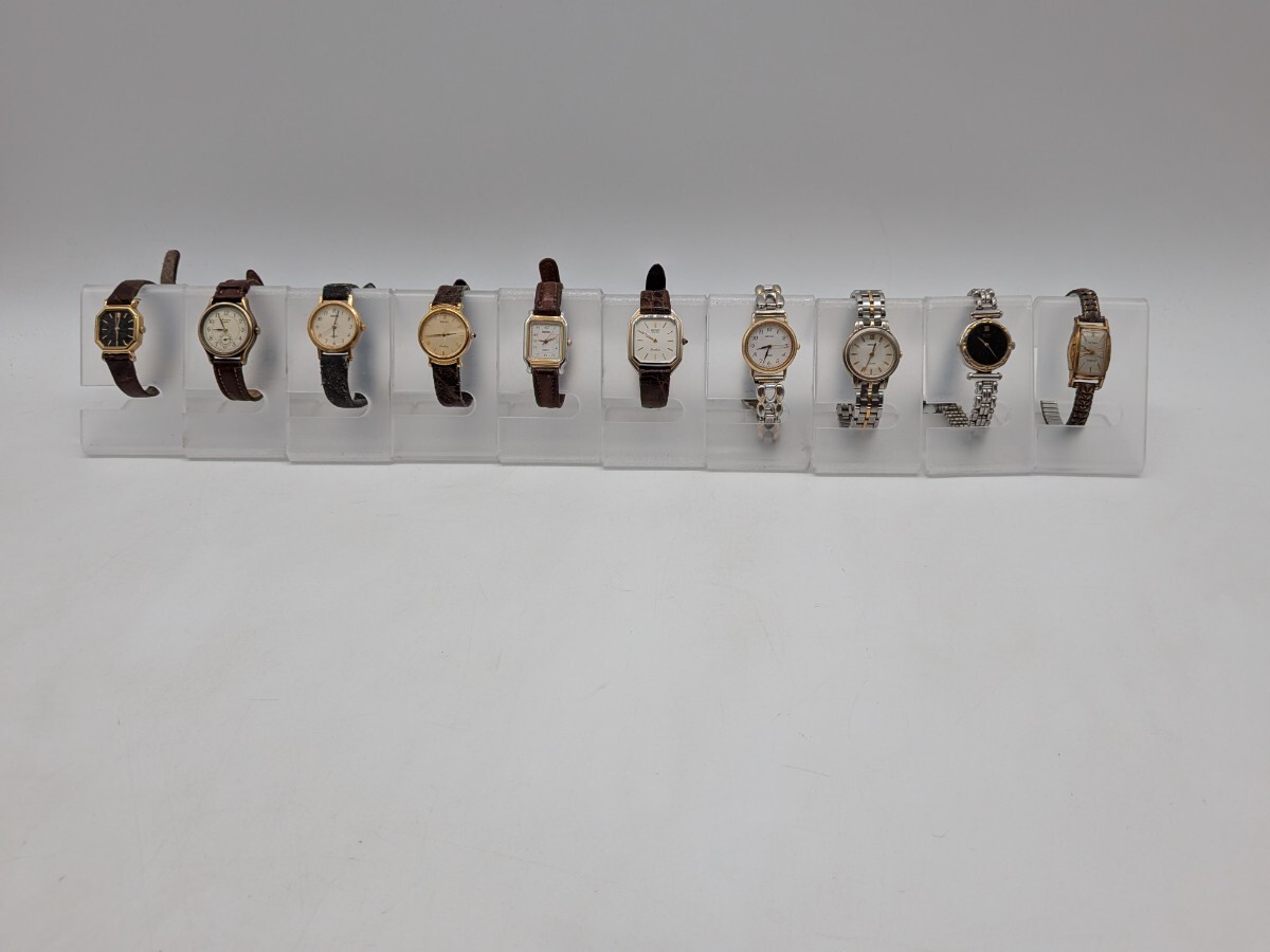 【1円スタート】SEIKO まとめ 10点 7320-0370 ３2G38-0160 4N21-5240 2320-6430 5268P 等 セイコー ゴールド ※ 動作未確認 革ベルト劣化