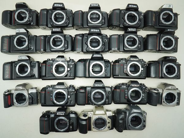 ★ニコン AF一眼など★F90X/F-501/F-401s/F70/F60/u/PRONEA 600i/ 等 計:23点まとめ【ジャンク品】32381