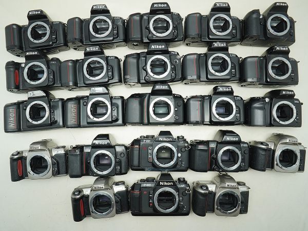 ★ニコン AF一眼など★F-501/F-401s/F-801s/F-601/F80/F90/F70/ 等 計:23点まとめ【ジャンク品】32380
