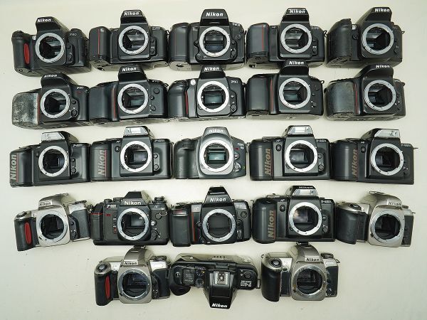 ★ニコン AF一眼など★F-401/F-801s/F-501/F70/F50/F90X/PRONEA 600i/ 等 計:23点まとめ【ジャンク品】32378