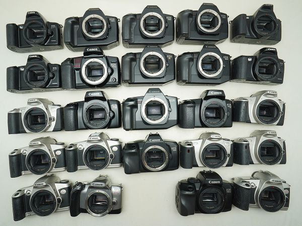 ★キヤノン AF一眼など★EOS 850/RT/630/1000QD/10QD/650/Kiss7/ 等 計:24点まとめ【ジャンク品】32368