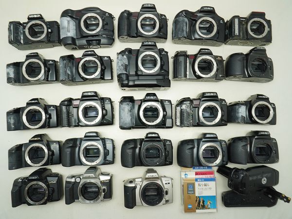 ★ミノルタ AF一眼など★α9xi/507si/707si/8700i/5000/3700i/360si/ 等 計:25点まとめ【ジャンク品】32365