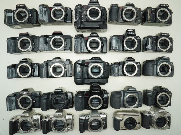 ★ミノルタ AF一眼など★α9000/5000/707si/7700i/8700i/5700i/3700i/ 等 計:25点まとめ【ジャンク品】32359