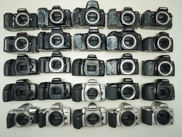 ★ミノルタ AF一眼など★α8700i/807si/5700i/707si/7700i/5000/7000/ 等 計:25点まとめ【ジャンク品】32358