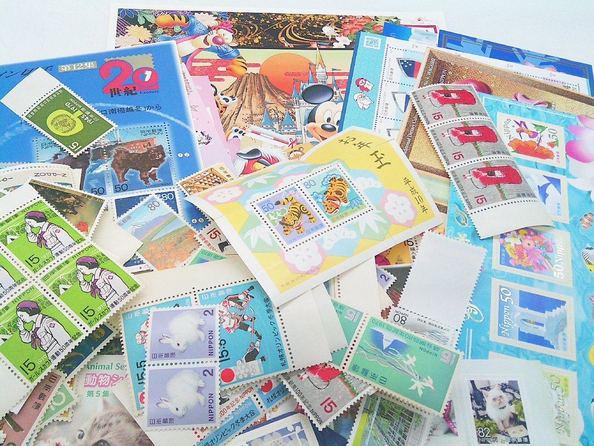 ■【未使用品】切手 バラ & シート まとめ セット 額面20,810■/A