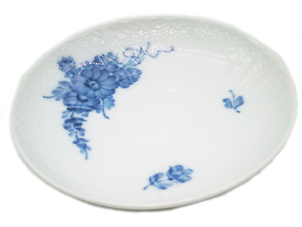 ★ROYALCOPENHAGEN ロイヤルコペンハーゲン ブルーフラワー カーブ ソーサー 082 洋食器 1級品★/Ｈ