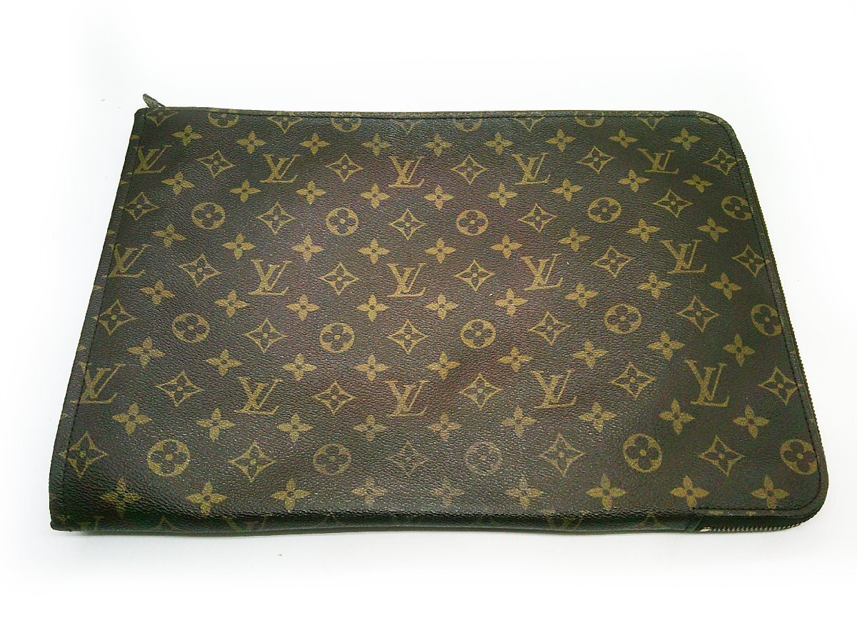 ■Louis Vuitton ルイヴィトン モノグラム ポッシュ ドキュマン 書類カバン バッグ クラッチバッグ セカンドバッグ ヴィンテージ■/A