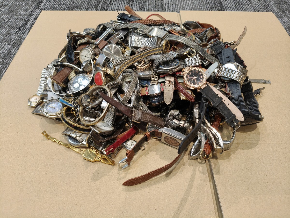１円スタート 大量腕時計まとめセット【ジャンク品】