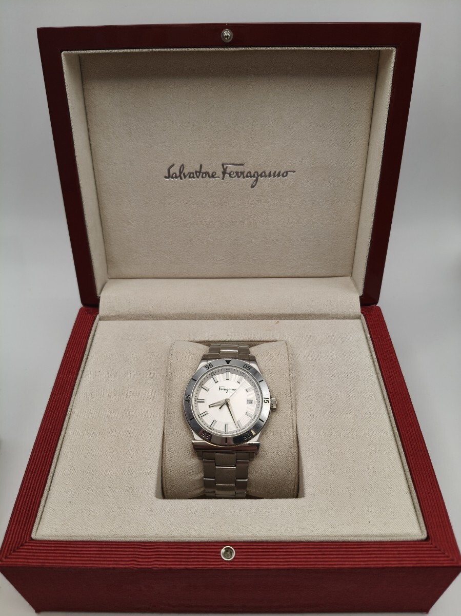 Salvatore Ferragamo サルヴァトーレ フェラガモ FH1-101704710407 腕時計 電池交換済み 稼働品