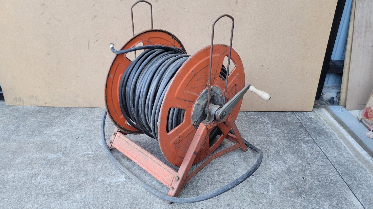 動噴 ホースリール 動力噴霧器 ホース リール 農業用 散布 中古品