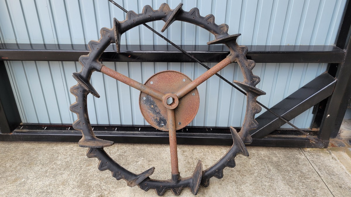 OHTSU 29.5×3 5/8 リアタイヤ オーツ タイヤ 田植機 リヤ 後輪 パーツ 部品 農機具 中古品