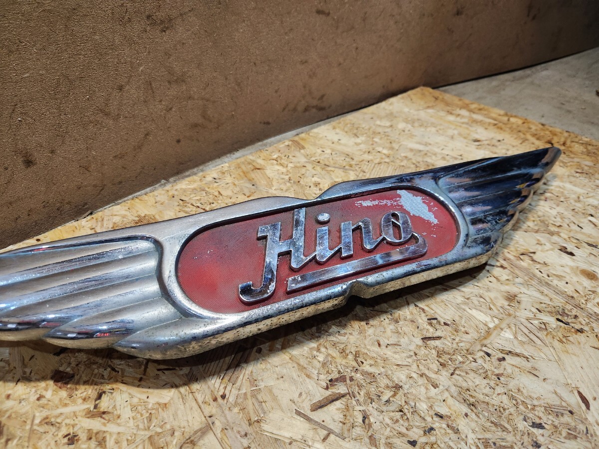 日野 HINO バスマーク バス行灯 デコトラ ウィングマーク トラック野郎 アートトラック レトロ 当時物 M