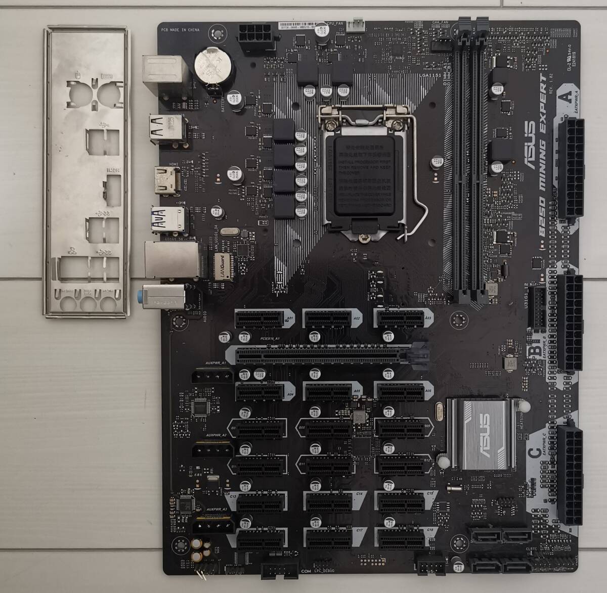 ★☆ASUS B250 MINING EXPERT LGA1151 ジャンク品 INTEL DDR4☆★