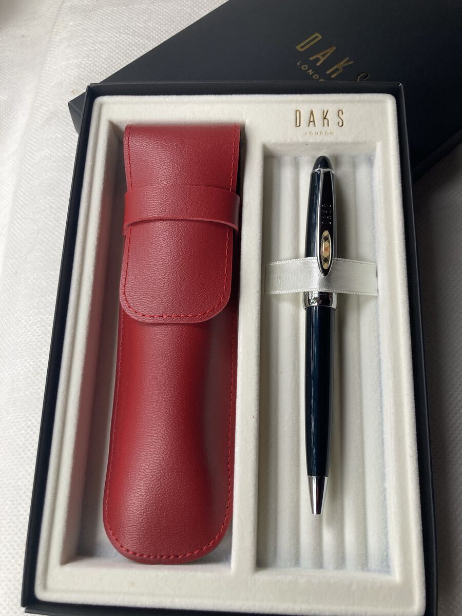 ◆ Sailar 【DAKS】 ボールペン＋ペンケースセット　◆