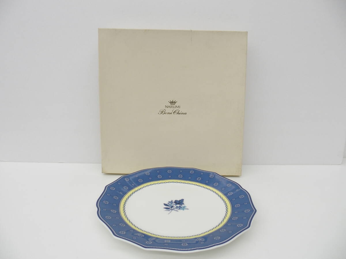 3952 ブランド祭 食器祭 NARUMI ナルミ 27cm サービスプレート 50083-1075 長期保管品 皿 キッチン 大皿 